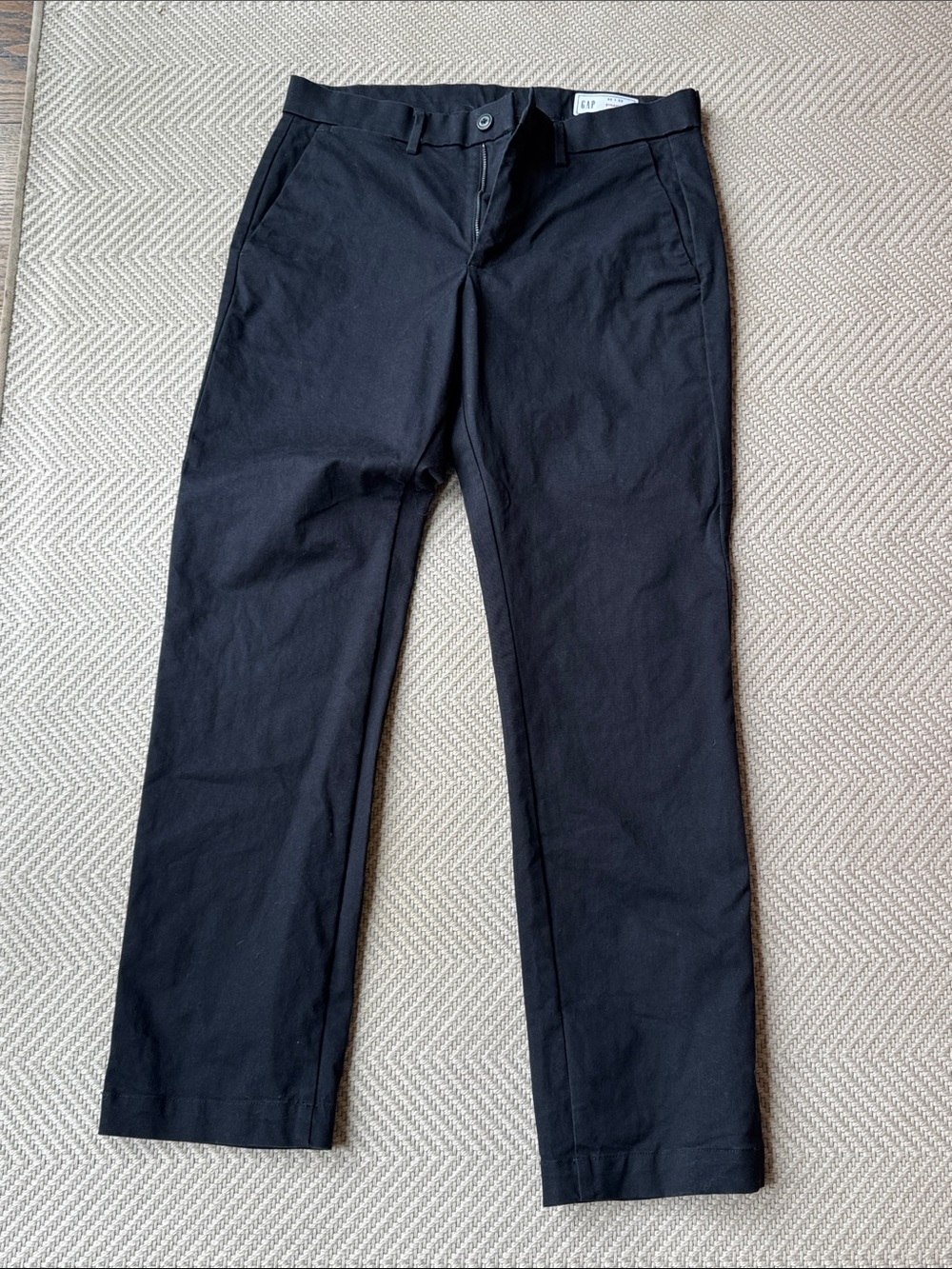 GAP Men’s Black Chinos - Straight Leg